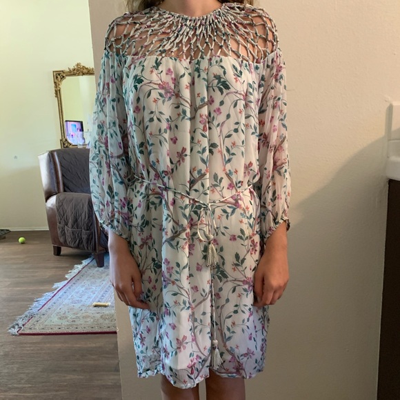 Gypsy 05 viola macrome mini dress - Picture 1 of 5